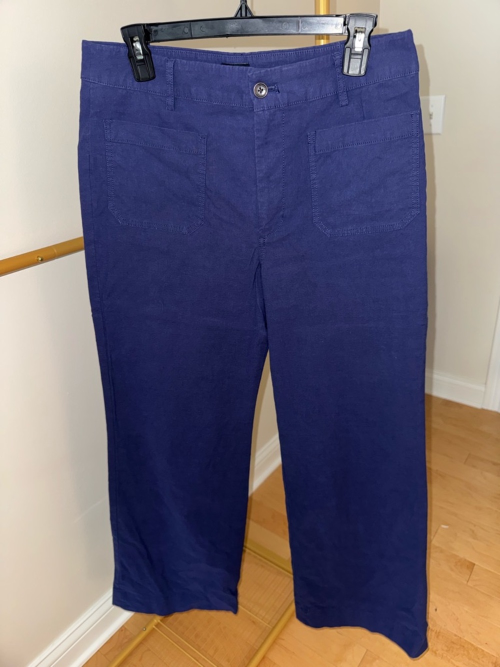 J. Crew Women's Navy Boot Cut Corduroy Pants